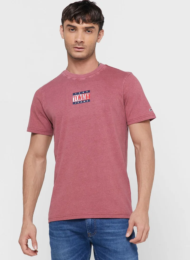 TOMMY JEANS Essential Crew Neck T-Shirt