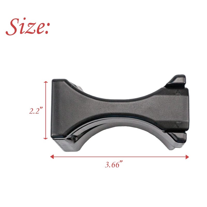 RLB-HILON Cup Holder Insert Compatible with Toyota Tacoma 2005-2014 Year Replaces OEM 5604-04010 - Image 3