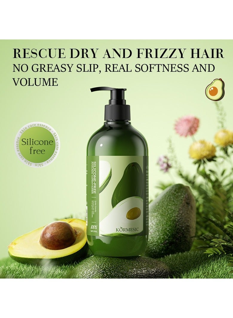 Kormesic مكيف أفوكادو خالي من السيليكون-مكيف تغذية وإصلاح 510 مل - Image 3
