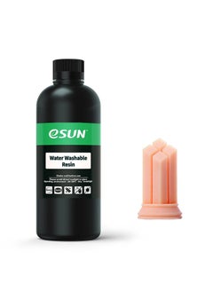 eSUN eSUN LCD UV 405nm Water Washable Resin 3D Printer Rapid Resin for LCD 3D Printers Quick UV Curing Photopolymer Resin Liquid 3D Printing Materials, 500g PEACH PUFF 