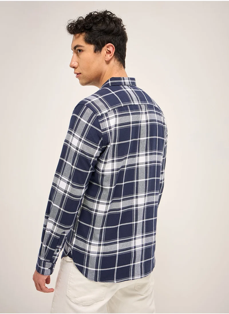 ذا بير هاوس Cotton Shirt for Men | Slim Fit, Long Sleeve, Casual & Formal Wear | Soft, Breathable Fabric for Office, Everyday, & All-Season Use in Classic & Trendy