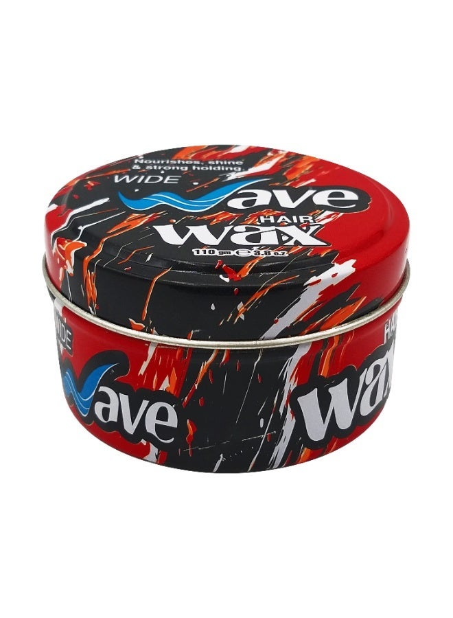 Wide Wave Hair Wax Strong & Wavy Red - 110GM - Image 1