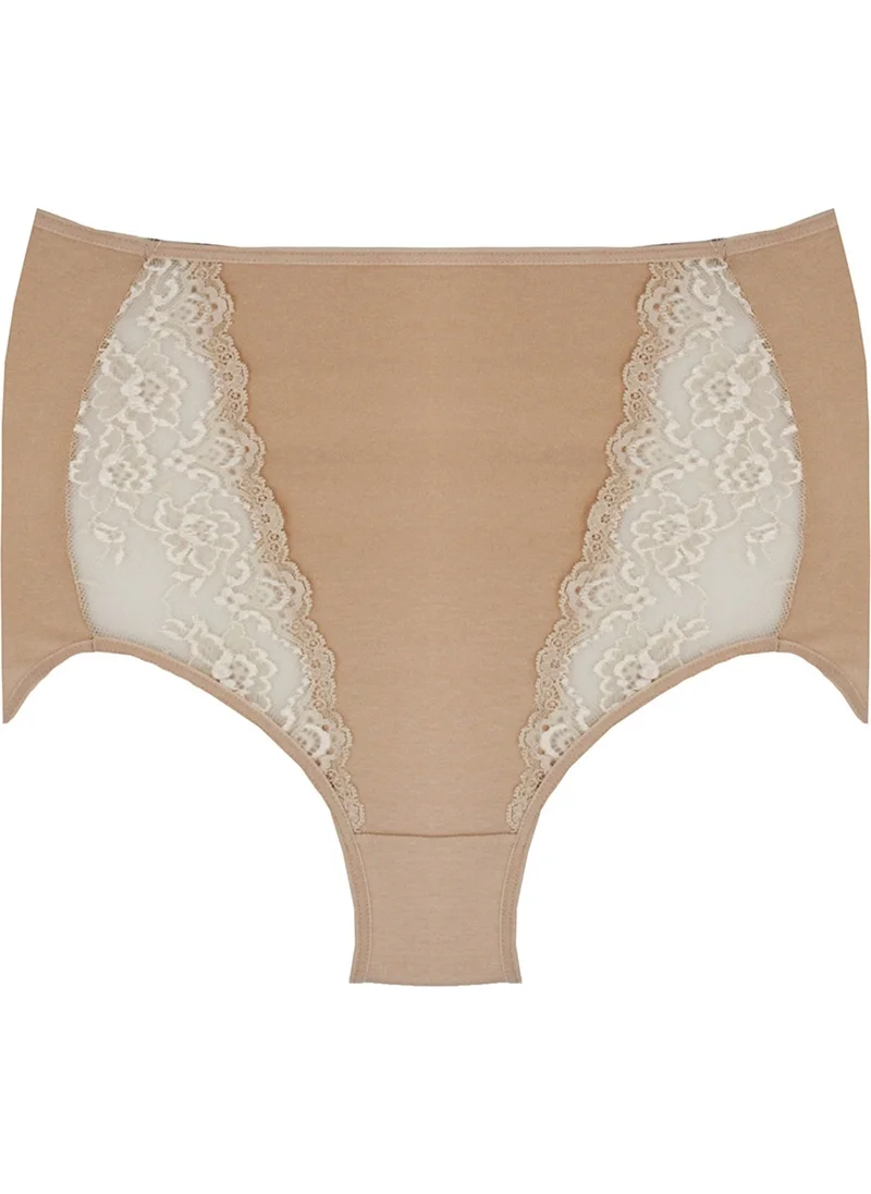 Magic Form 680 Lace Rise Waist Briefs-Skin