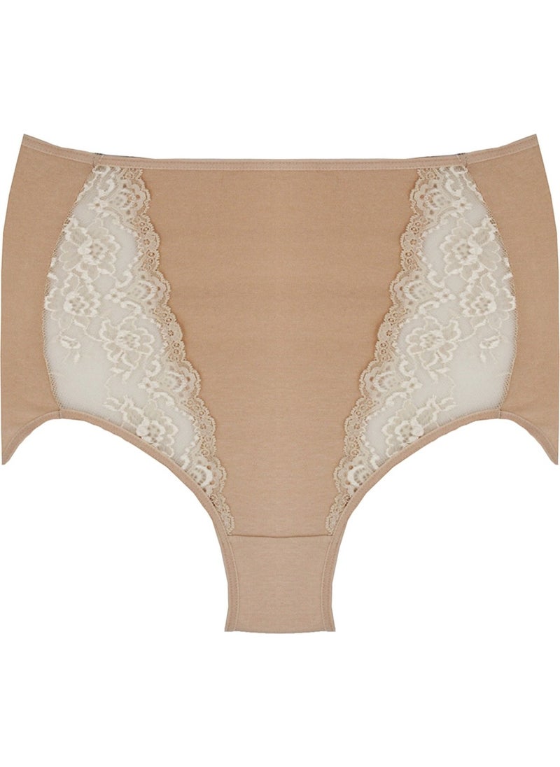 Magic Form 680 Lace Rise Waist Briefs-Skin  - Image 1