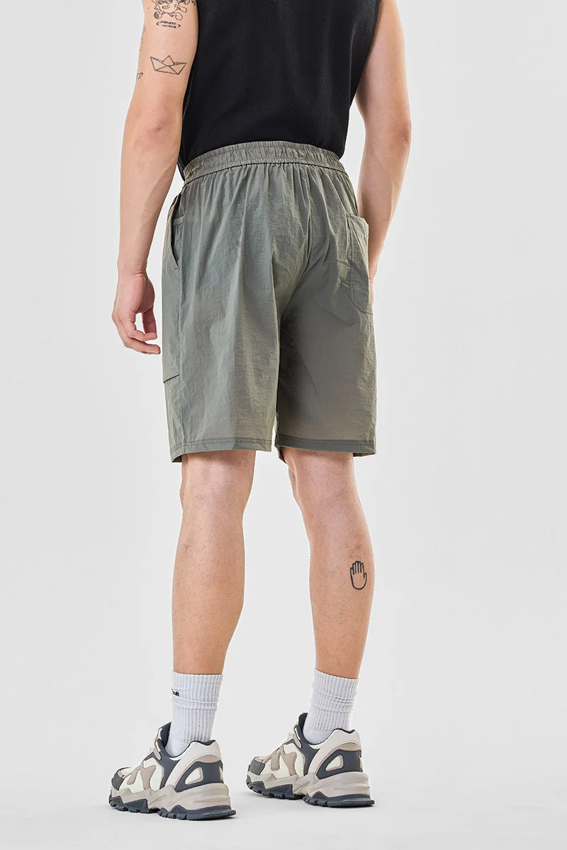 SNITCH شورت برباط مطاطي بقصة عادية