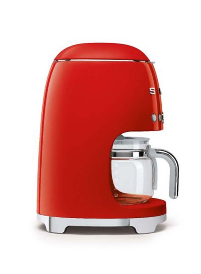 smeg 50'S Retro Style Aesthetic Drip Filter Coffee Machine 1.4 L 1050.0 W DCF02RDUK Red - Image 4