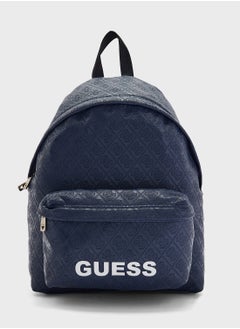 GUESS Logo Zip Over Backpack  - Image 1