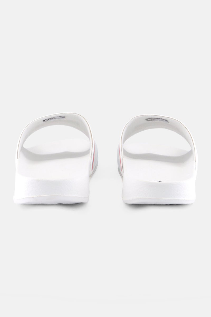 Hummel Men Retor Pool Slip On Slides, White - Image 2