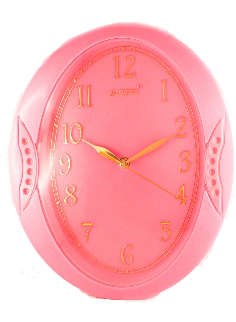 Sonera Wall Clock -1181-Analog -Quartz - pink - Image 1