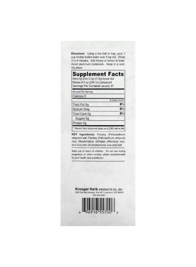 Kroeger Herb Co Kroeger Herb Co, Hanna's Herbal Special Teas, KDY, Caffeine Free, 2 oz (56 g)  - Image 2
