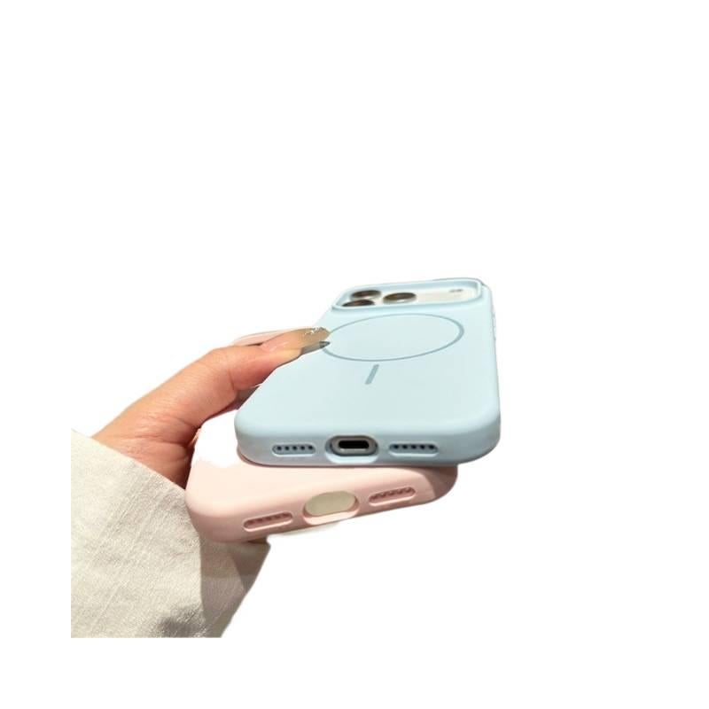 BB غطاء MagSafe بTPU لـ iPhone 14 / 14 Plus / 14 Pro / 14 Pro Max مع مقاوم للصدمات وحماية من السقوط مع مقاوم للصدمات مع مغناطيس قوي مع مقاوم للخدش باللون Charcoal Grey مغناطيسي من ما. - Image 5