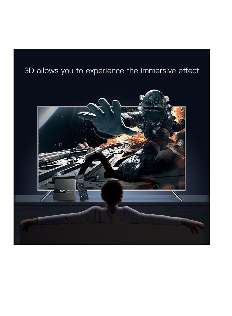 H20 Smart Android TV Box 3D Play Store أفضل صندوق تلفاز ذكي 4K HD يعمل بنظام Android 10.0 - Image 4