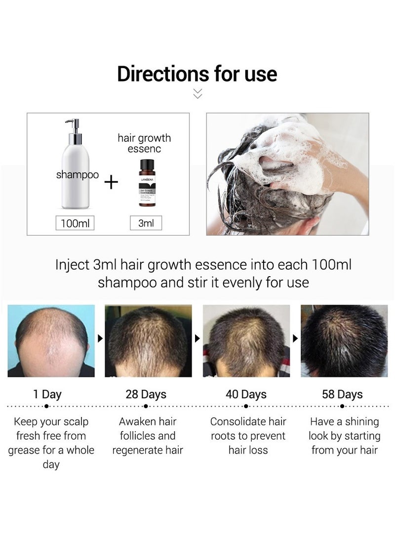 لان بينا زيت لانبينا العطري للعناية بالشعر 20 مل - Image 2