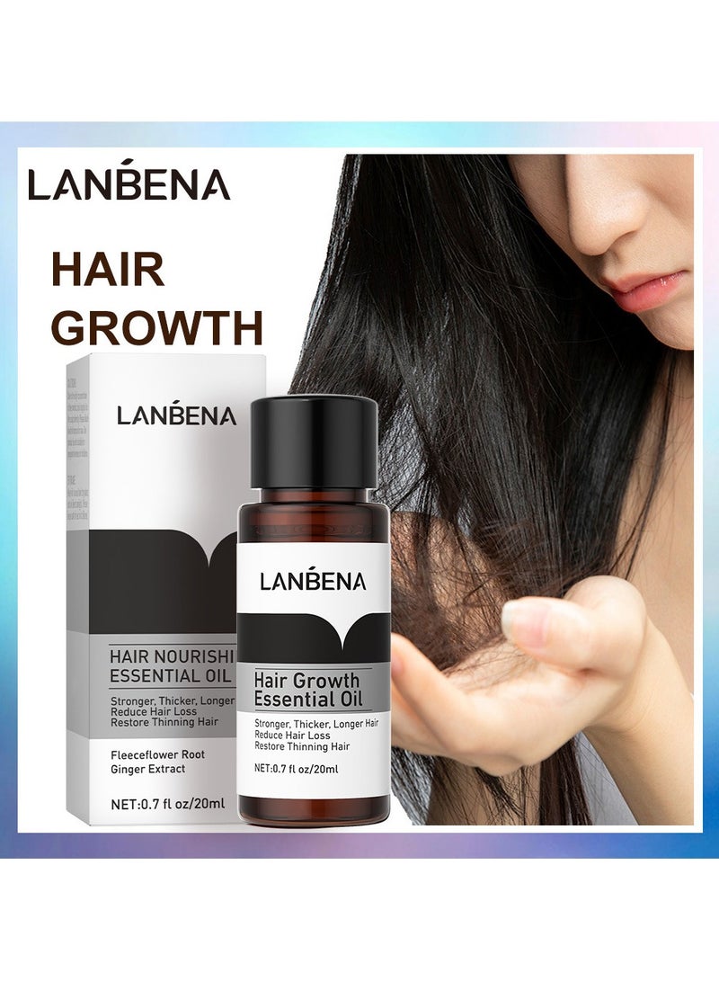 لان بينا زيت لانبينا العطري للعناية بالشعر 20 مل - Image 4