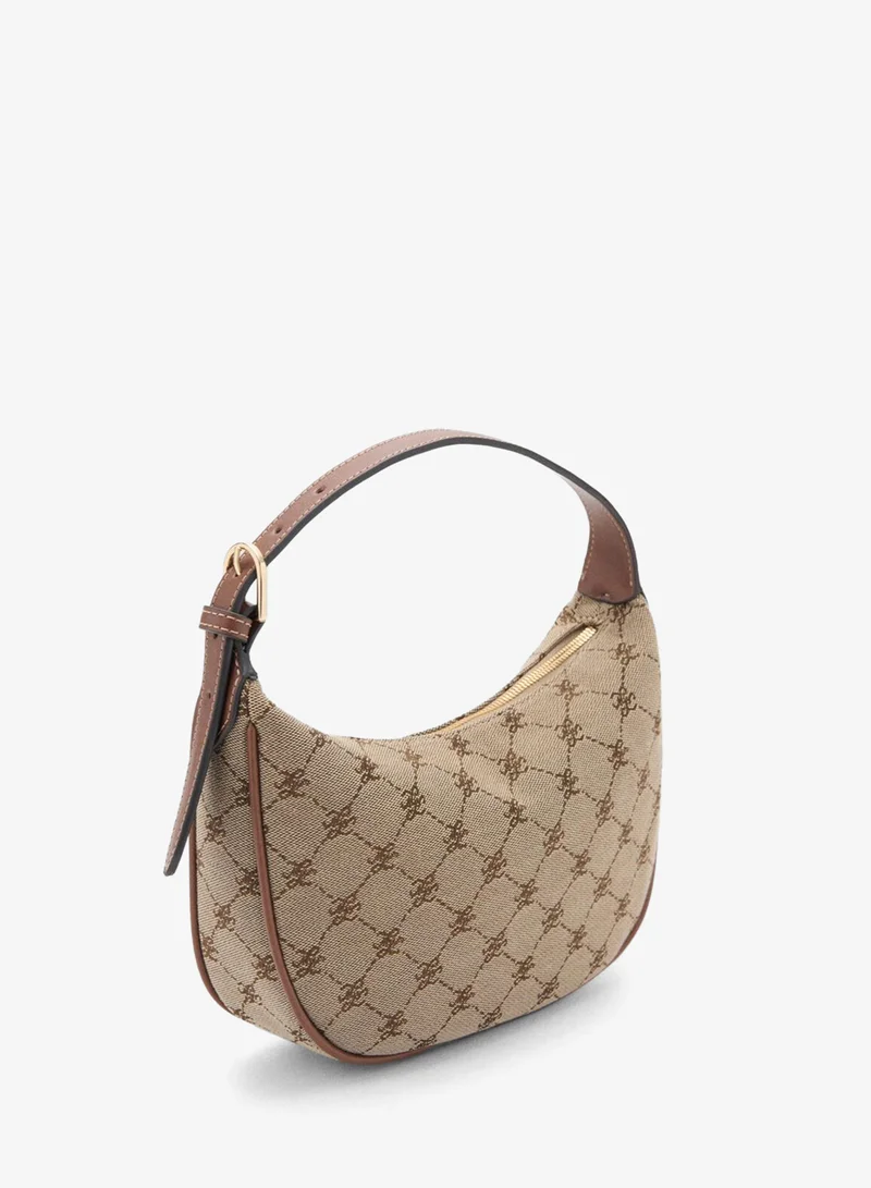 MANGO Small jacquard shoulder bag