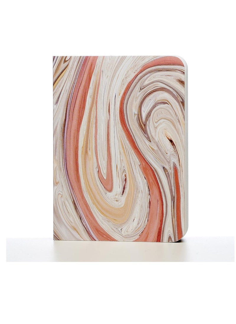 FACTOR NOTES A6 Size Textured Fine Grain Medium Surface Pocket Sized Sketchbook 120gsm Thickness 128 Pages  - Image 1
