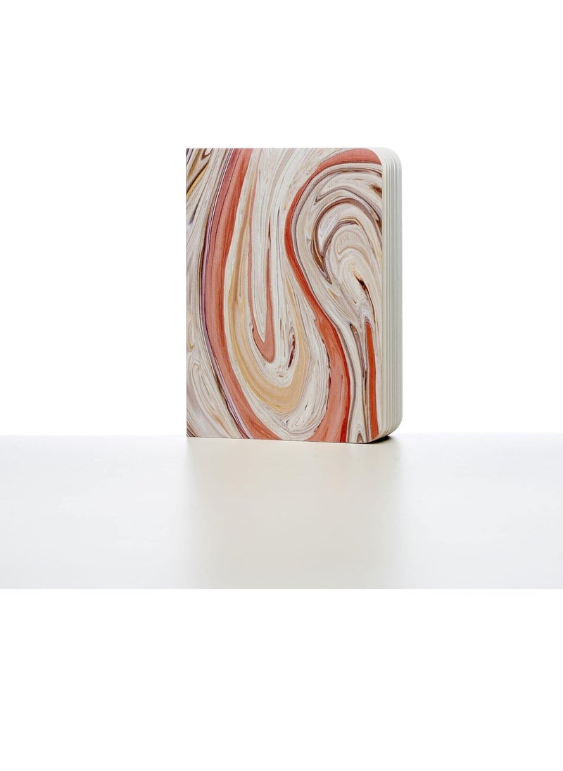 FACTOR NOTES A6 Size Textured Fine Grain Medium Surface Pocket Sized Sketchbook 120gsm Thickness 128 Pages  - Image 4