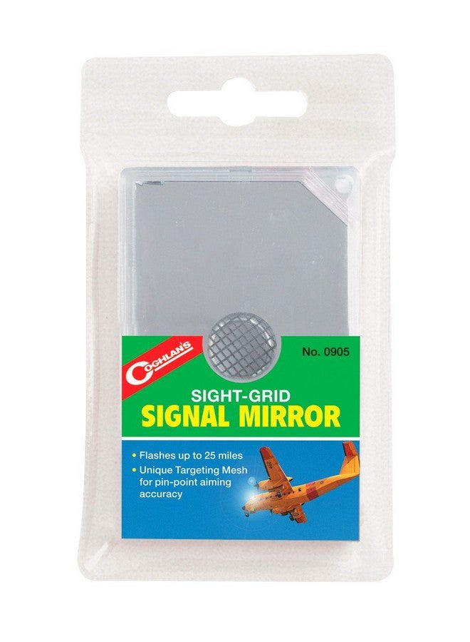 Coghlan's Sight-Grid Signal Mirror , Metallic, 2" x 3" - Image 2