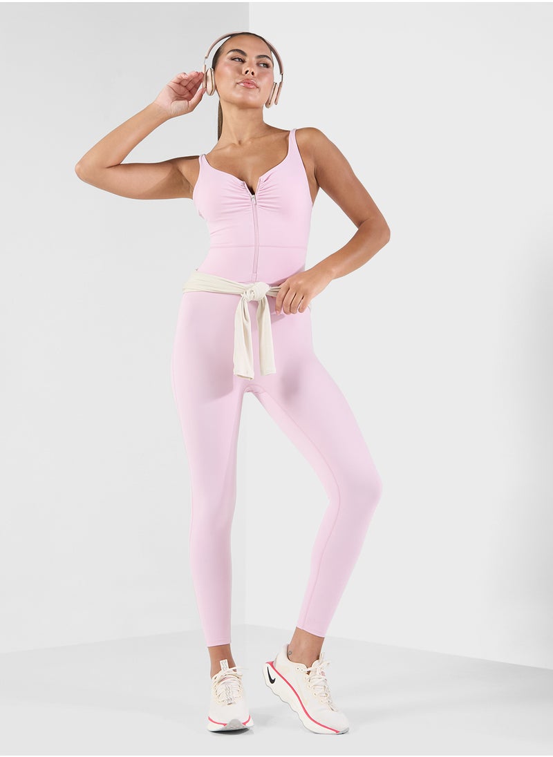 FRWD - Ruched Soft Sculpting Unitard - Image 1