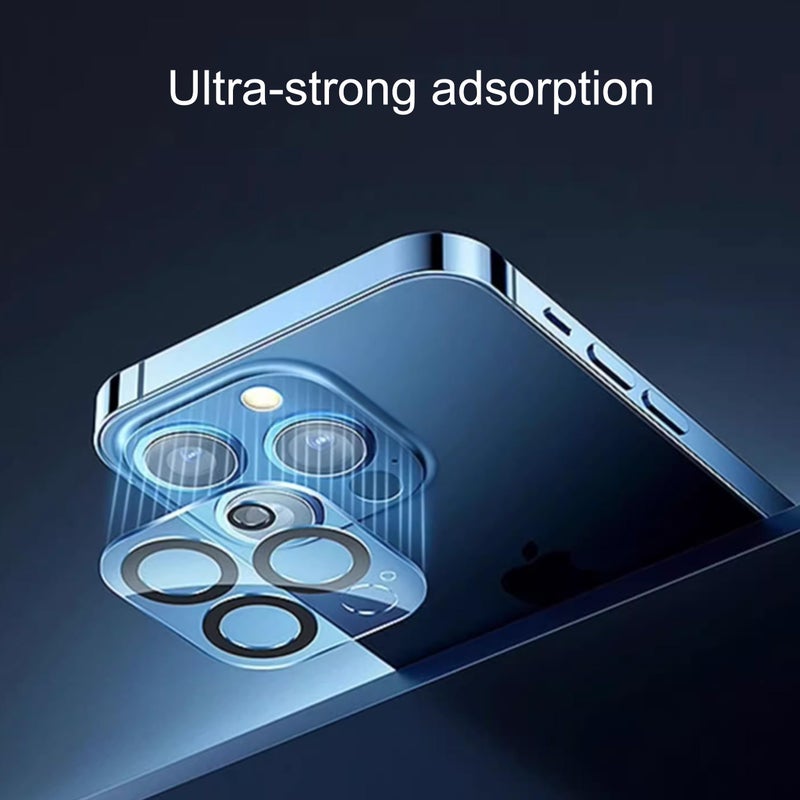 Ailun 3 Pack Camera Lens Protector for iPhone 15 Pro & iPhone 15 Pro Max,Tempered Glass,9H Hardness,Ultra HD,Anti-Scratch,Easy to Install,Case Friendly [Does not Affect Night Shots] - Image 2