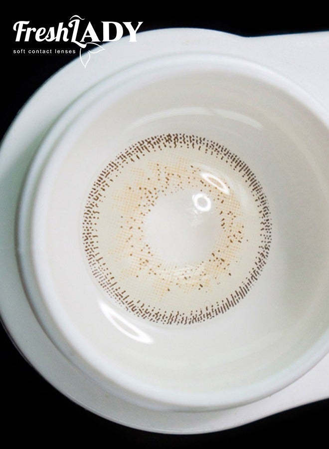 FreshLady Moonlight Colored Contact Lenses, Yearly Daily Wear - Image 5