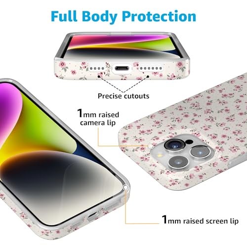 Casely iPhone 15 Pro Max Case | Cottage Charm | Cottagecore | Compatible with MagSafe | Classic Ultra Slim Design - Image 3