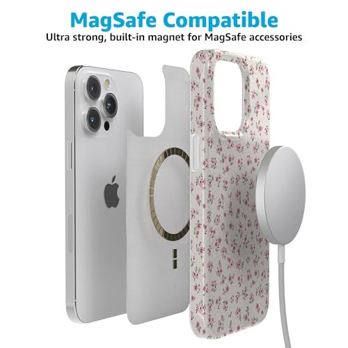 Casely iPhone 15 Pro Max Case | Cottage Charm | Cottagecore | Compatible with MagSafe | Classic Ultra Slim Design - Image 4