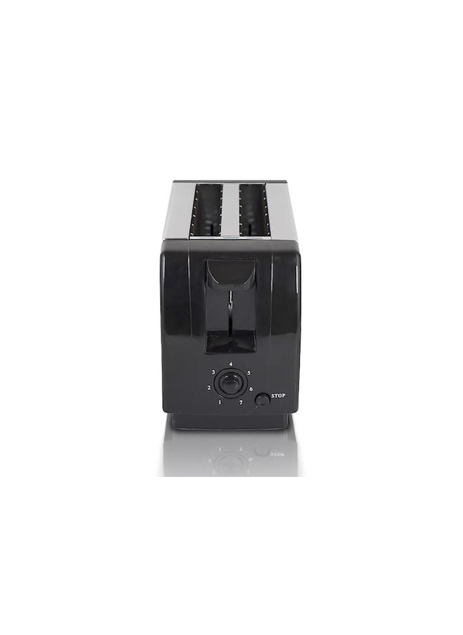 Generic 4-Slice Bread Toaster with Extra-Wide Slots | Stainless Steel Toaster with Dual Independent Controls, Adjustable Browning Settings & High-Lift Lever | Perfect for Toast, Bagels, and Waffles  - Image 3