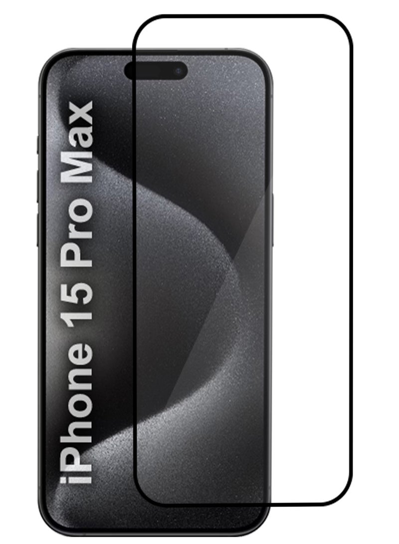CATANES Magic Box Full Glass Clear Screen Protector for iPhone 15 Pro Max – Dust-Removal Auto Alignment Kit  - Image 2