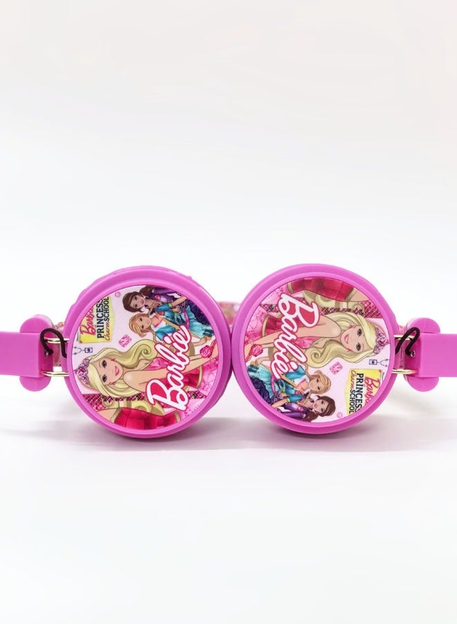 Upgraded pink Barbie Princess pattern Bluetooth wireless headset for children, noise-cancelling wireless headset for children, suitable for TF card, mobile phone, tablet computer  - Image 2