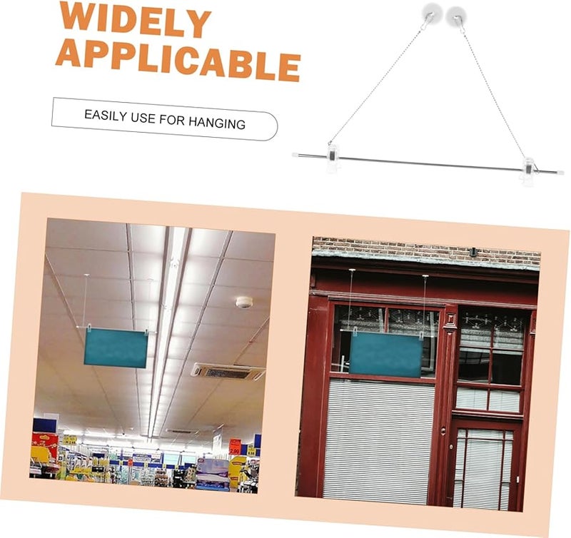 Tehaux Poster Hanging Pole Smooth Edges Easy Assembly For Artwork Prints Photos Fabrics - Image 3