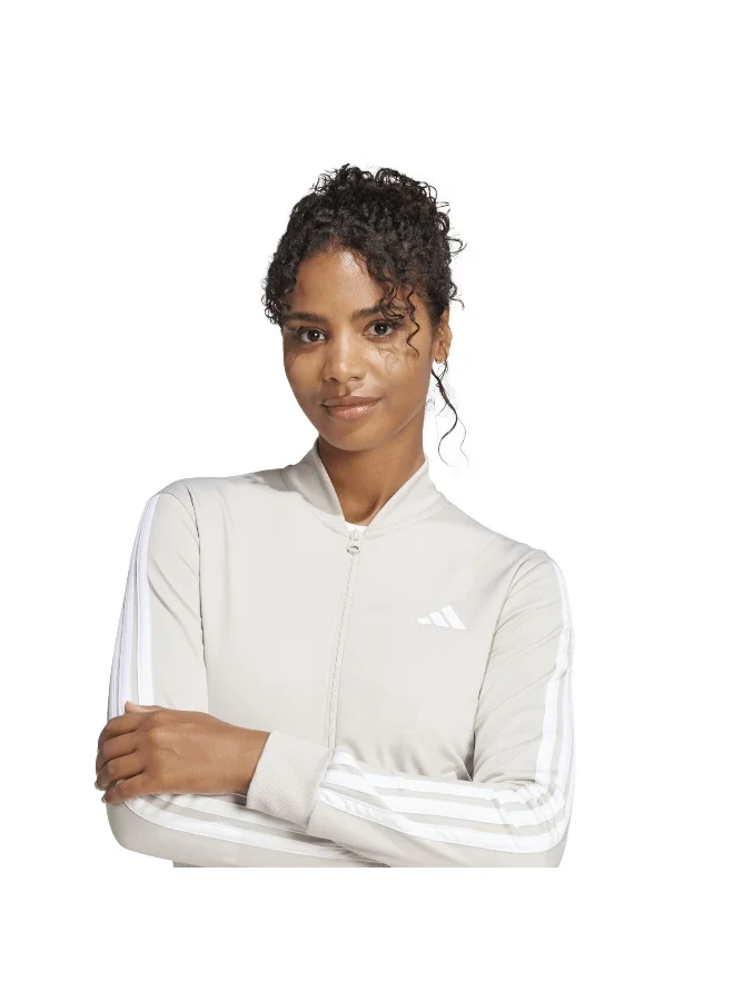 Adidas Adidas W Ess 3S Ts Beige Tracksuit Suits For Women