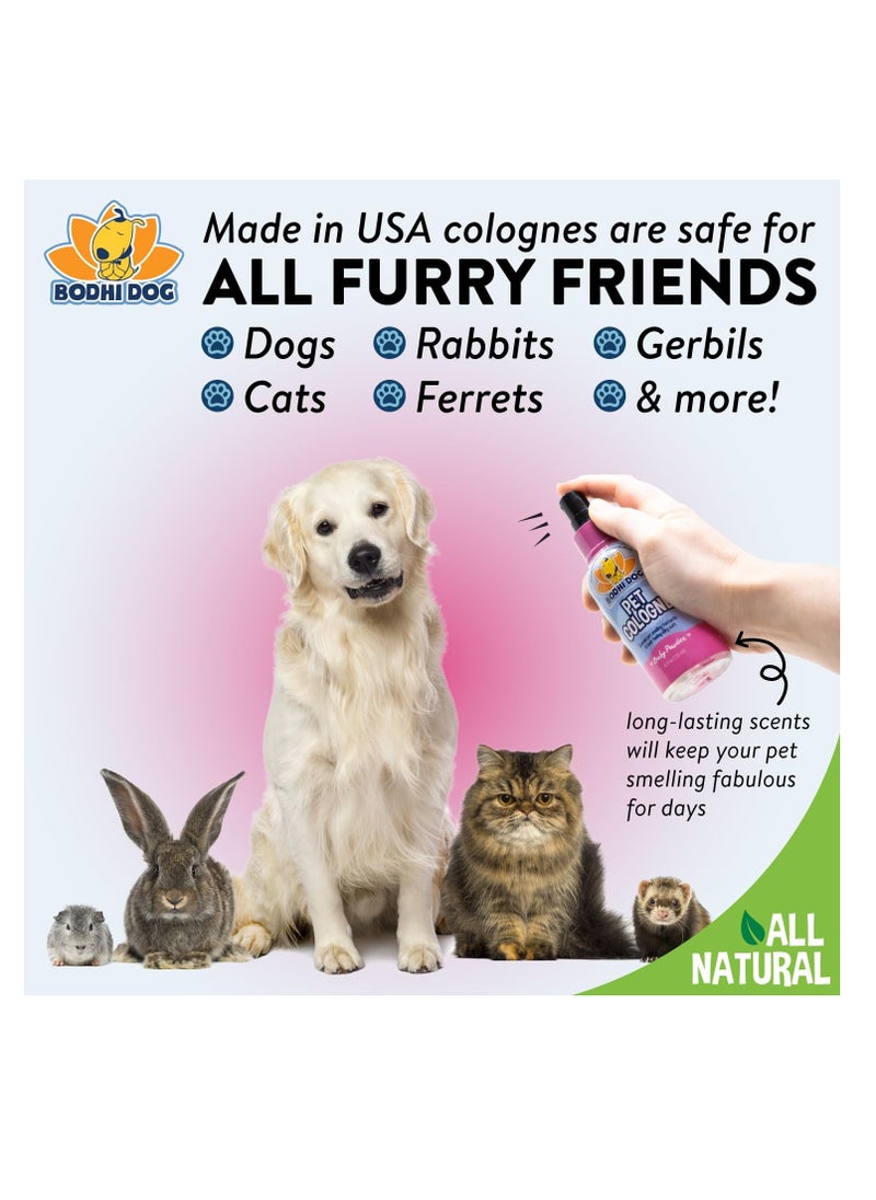 Bodhi Dog - Bodhi Dog Natural Dog Cologne | Premium Scented Deodorizing Body Spray for Dogs & Cats | Dog Perfume w/Natural Dog Conditioner (Baby Powder, 4 Fl Oz) - Image 1