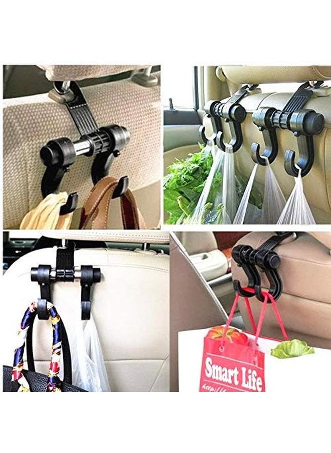 Generic Car Headrest Hooks Hanger Holder Hook for Bag Handbag Purse Grocery Bags Set of 5 Pieces  - Image 4