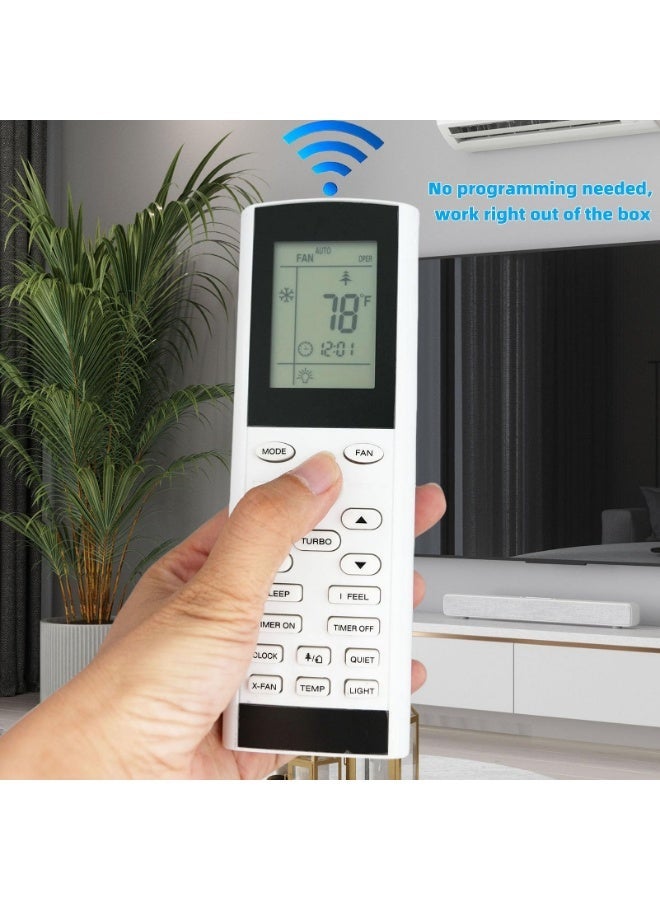 ريموت كنترولز جهاز تحكم عن بُعد عالمي بديل لمكيفات الهواء، متوافق مع مكيفات جري وإلكترولوكس - Image 3