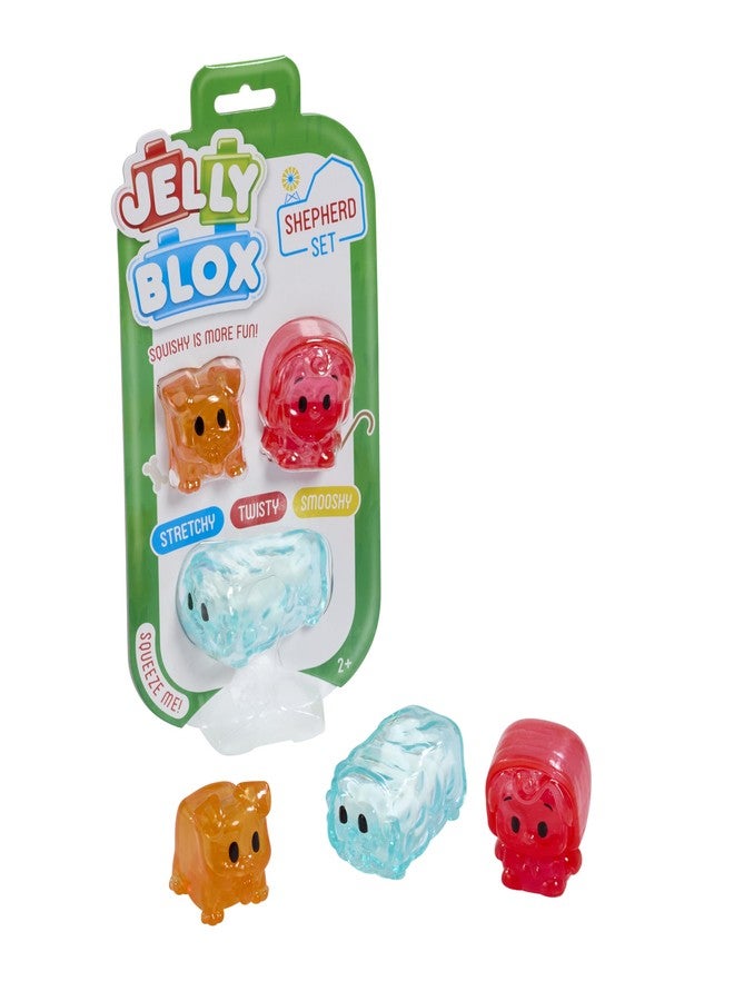 Jelly Blox Shepherd Character Set | Shepherd, Dog, Sheep, Toddler/Preschool - Image 2