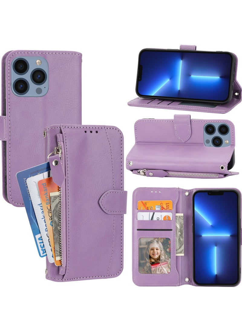Suteni Flip Cover Leather Card Slots Phone Case for iPhone - Image 3