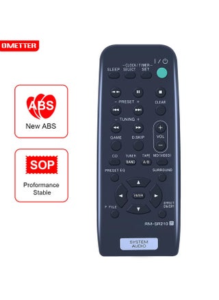 NEW Original Remote Control RM-SR210 suitable for Sony SYSTEM AUDIO Combination Audio Remote RM-SGP5 CMT-RB5 CD MD card stand - pzsku/ZC85B52A497F3D9957952Z/45/_/1732425818/0383c7bc-cfe6-4cb5-bbcc-b78ebfbf71ba