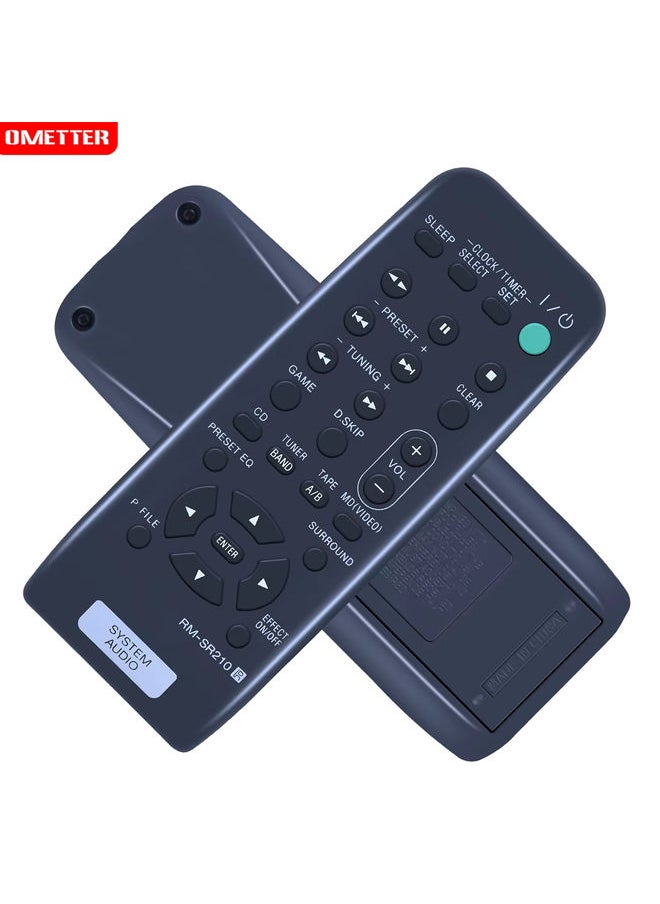 NEW Original Remote Control RM-SR210 suitable for Sony SYSTEM AUDIO Combination Audio Remote RM-SGP5 CMT-RB5 CD MD card stand