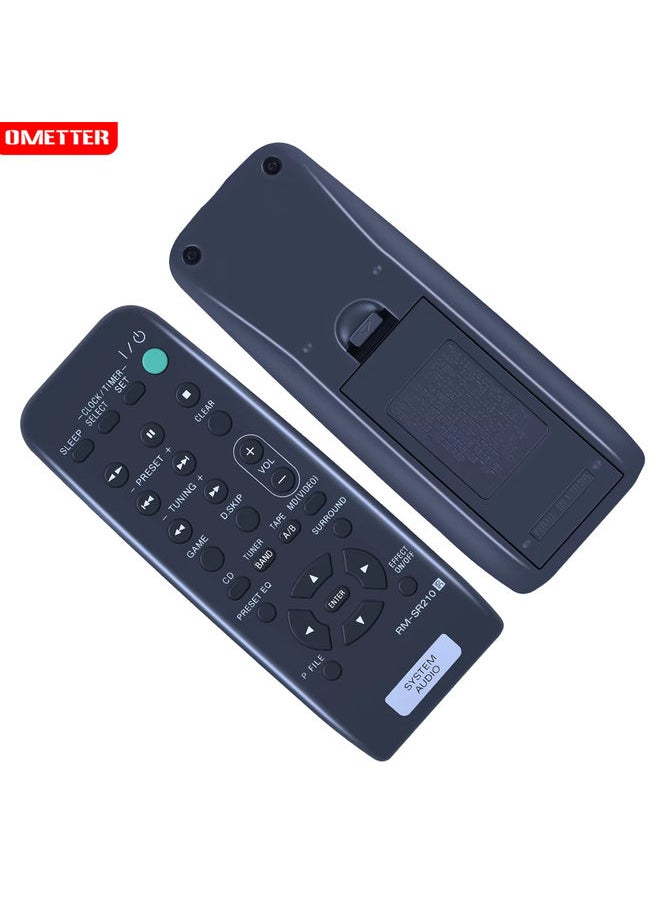 NEW Original Remote Control RM-SR210 suitable for Sony SYSTEM AUDIO Combination Audio Remote RM-SGP5 CMT-RB5 CD MD card stand