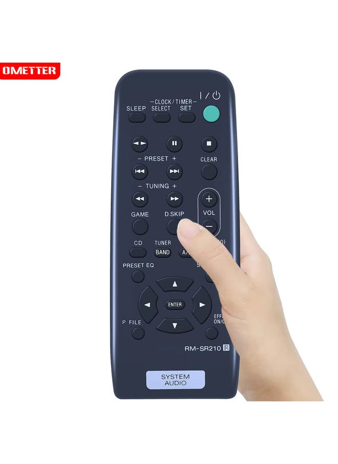 NEW Original Remote Control RM-SR210 suitable for Sony SYSTEM AUDIO Combination Audio Remote RM-SGP5 CMT-RB5 CD MD card stand