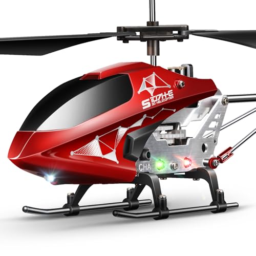 SYMA طائرة هليكوبتر RC SYMA S107HE للأطفال 812 والمبتدئين مع جهاز تحكم عن بعد وطريقة تثبيت الارتفاع ووضعي سرعات كاملة من المعدن للعب للأولاد والبنات هدية داخلية - Image 1