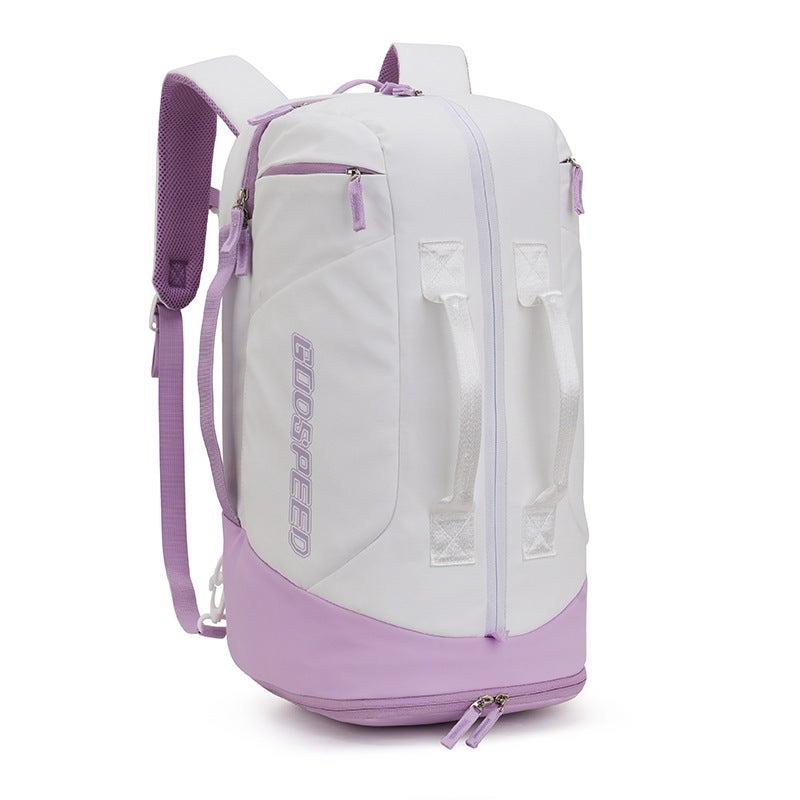 Waterproof Oxford Outdoor Sports Backpack 36-55L - Large Capacity Breathable Hiking Rucksack with Reinforced Stitching for Camping Travel  Gym