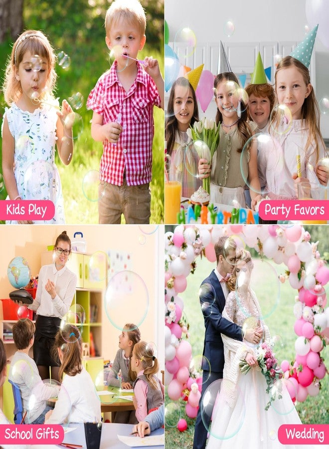 DERAYEE 36PCS Mini Bubble Wands for Kids Bulk, Flower Bubble Party Favors Toys for Birthday Wedding Gifts Goodie Bag Stuffers Classroom Prizes, Indoor Outdoor Activities for Girls & Boys - Image 4