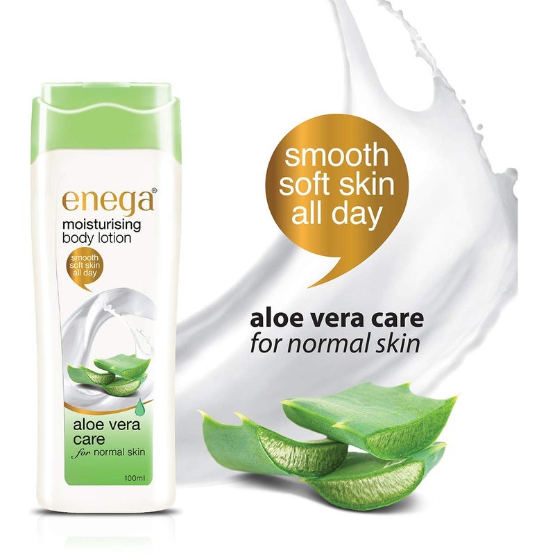 Enega Moisturizing Body LotionPack Of 3100 ML Each AlmondAloveraSoya - Image 3