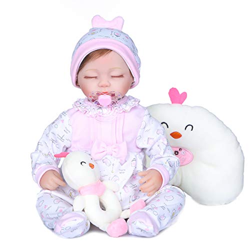 Pedolltree Cute Reborn Baby Dolls Clothes Girl 18 inches Outfits Sets for 161718 Inches Newborn Baby Girl Dolls - Image 5