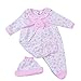 Pedolltree Cute Reborn Baby Dolls Clothes Girl 18 inches Outfits Sets for 161718 Inches Newborn Baby Girl Dolls - Image 2