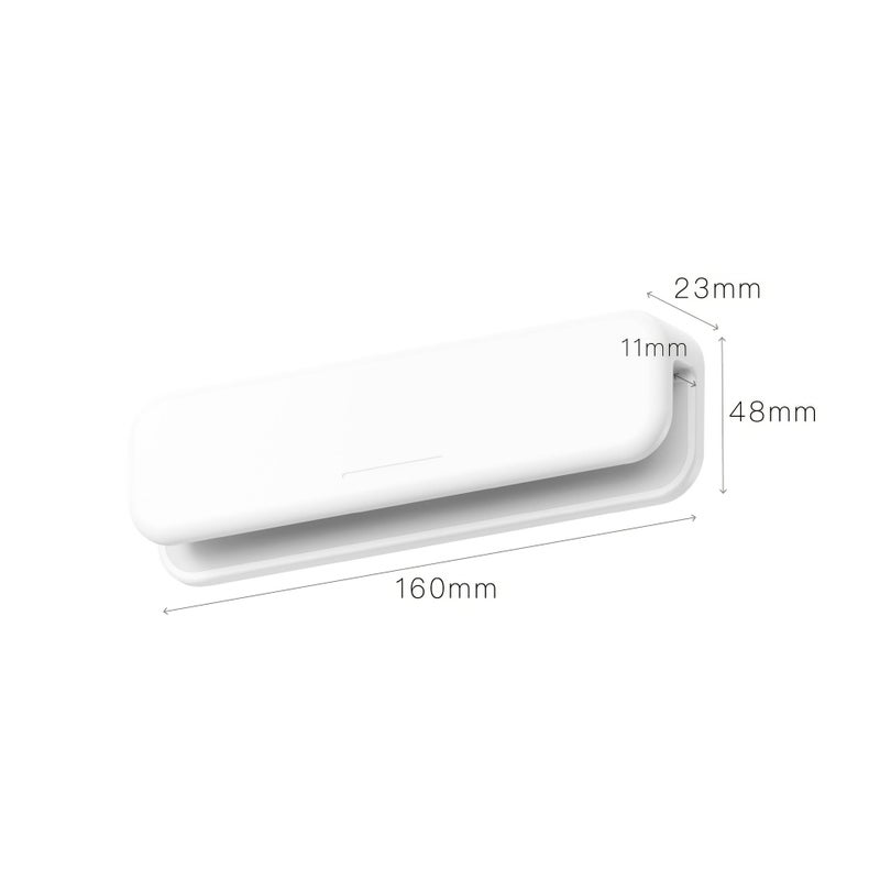 2Pcs Toothbrush Holder With 1pc Extended Toothpaste Soap Clip Wall Mounted Dustproof Self Adhesive Storage - Image 3