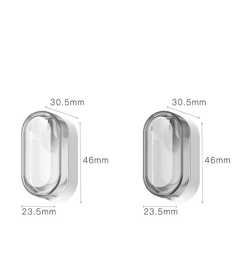 2Pcs Toothbrush Holder With 1pc Extended Toothpaste Soap Clip Wall Mounted Dustproof Self Adhesive Storage - Image 4