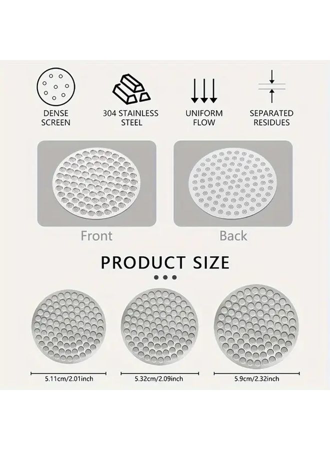 2 3 Inch Espresso Puck Screen Reusable Stainless Steel Filter For Portafilter Basket - Image 4